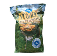 Уголь Березовый АС 3 кг