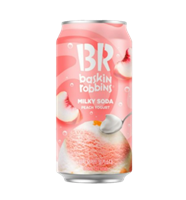 Напиток Baskin Robbins Персиковый йогурт ж/б 350мл