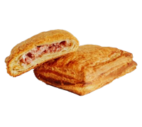 Слойка с ветчиной и сыром 90гр