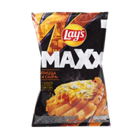 Чипсы Lay's MAXX Пицца 4 сыра 100гр