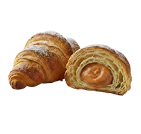 Круассан со сгущенкой