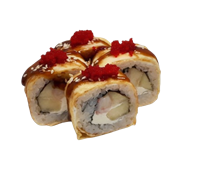 Роллы Груша и креветка 4шт