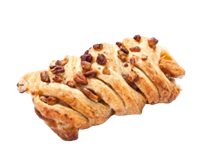 Мини-косичка с орехом пекан и кленовым сиропом 40гр