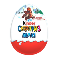 Шоколадное яйцо Kinder Сюрприз Maxi 100гр