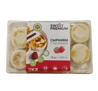 Сырники Sweet Premium с малиной 8шт 480гр