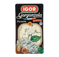 Сыр Igor Горгонзола Пиканте мягкий с голубой плесенью 48% 150гр