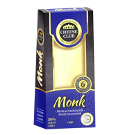 Сыр Клуб Сыра Монастырский 50% 150гр