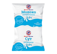 Молоко Восток Молоко жир 2,5% фин-пак 0.5л 