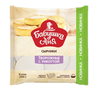 Сырники Бабушка Аня творожные с рикоттой 360гр