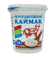 Сметана Петропавловский 15% 360гр 