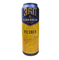 Пиво GUBERNIJA Pilsner 4,6% ж/б 0,568л