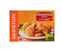 Наггетсы Мираторг куриные Хрустящие 250гр