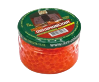 Икра лососевая "Обкомовская" 240 гр с/б (твист)