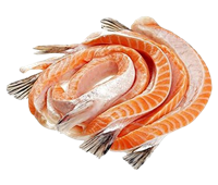 Брюшки семги соленые