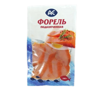 Форель АС подкопченная в/у 200гр