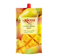 Джем Mr Ricco Манго-груша дой-пак 300гр