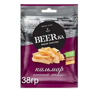 BEERka Перуанский кальмар филе кольца 38гр