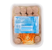 Лапша Барон с фрикадельками 520гр