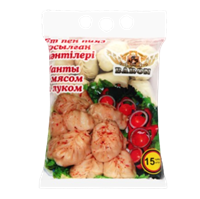 Манты Барон с мясом и луком 750гр