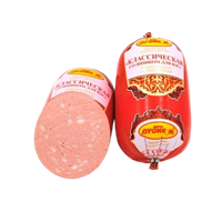 Колбаса вареная Рубиком Классическая со шпиком для Вас 500гр