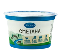 Сметана Эмиль жир 15% 180гр