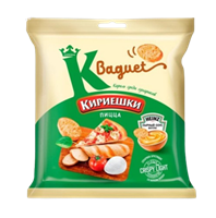 Кириешки Baguet пицца+сырный соус  45 гр.