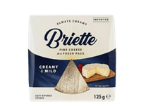 Сыр Briette Camembert мягкий с белой плесенью 50% 125гр
