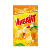 Растворимый напиток Инвайт манго-апельсин 12гр