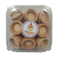 Тарталетки Лакомка маленькие соленые 30шт