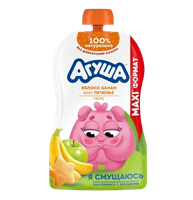 Пюре Агуша Яблоко банан печенье 160гр