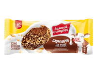 Мороженое Золотой Стандарт Сливочно-шоколадное с арахисом 61гр