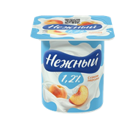 Campina Нежный 100гр жир 1,2% Персик