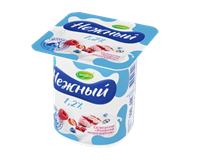 Campina Нежный 100гр жир 1,2% Ягодное мороженое