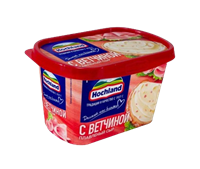 Сыр Хохланд с ветчиной 400гр ванна