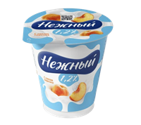 Campina Нежный 320гр жир 1,2% Персик