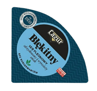 Сыр Lazur Голубой полутвердый с благородной плесенью четверть круга