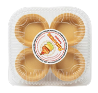 Тарталетки Лакомка маленькие соленые 16шт