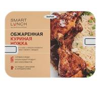 Куриная ножка Sau Food SMART LUNCH обж. в соевом соусе с рисом Басмати и кусочками овощей 300гр