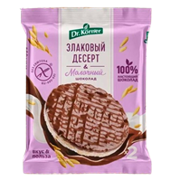 Злаковый десерт Dr. KORNER рисовый с молочным шоколадом 34гр 