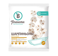 Шампиньоны Планета Витаминов резаные 400гр