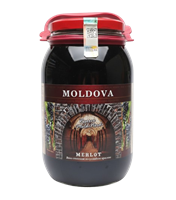 Вино Merlot кр.п/сл в банке Молдова 2л 