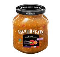Икра из баклажанов "Лукашинские" домашняя ст/банка 340гр