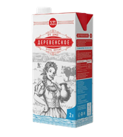 Молосодержащий продукт Деревенское 3,2% ТВА пастер. 2 л