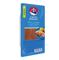 Икра сельди Санто Бремор ястычная к картошке с/с в масле 150гр