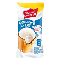 Мороженое Золотой Стандарт пломбир 95гр
