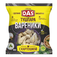 Вареники DAS с картошкой 400гр