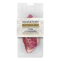 Стейк стриплойн Мираторг Black Angus кг