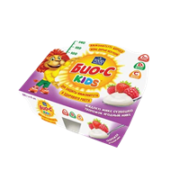 БИО-С Кидс творожок ягодный микс 4% 60 гр 4 шт