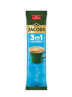 Кофе Jacobs 3 в1 FD Латте со вкусом карамели 15,3гр