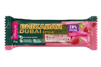 Батончик глазированный Chikalab малина с фисташкой 45гр